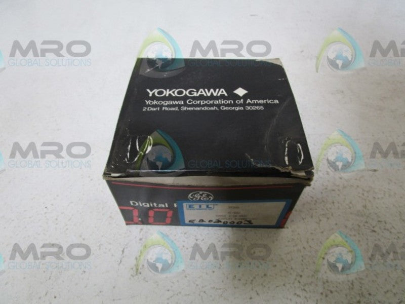 YOKOGAWA YE/832123AALG PANEL METER  NSMP
