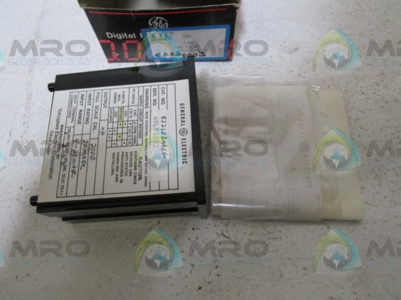YOKOGAWA YE/832123AALG PANEL METER  NSMP