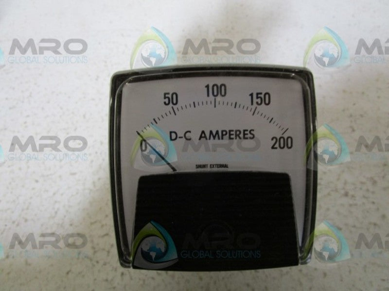 GENERAL ELECTRIC 250224ECRL PANEL METER  NSMP