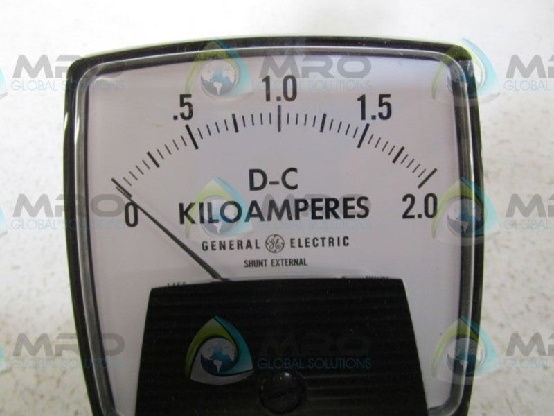 GENERAL ELECTRIC 50-162121GBVE2 PANEL METER  NSMP
