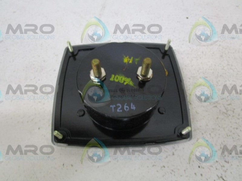 GENERAL ELECTRIC 50-171121GBRL6 PANEL METER  NSMP