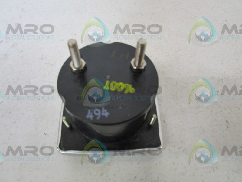 GENERAL ELECTRIC 34/4/504/0306/821 PANEL METER  NSNP