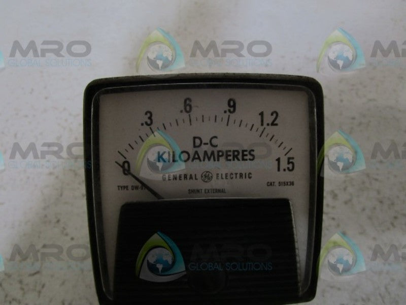 GENERAL ELECTRIC 515X36 PANEL METER  UNMP