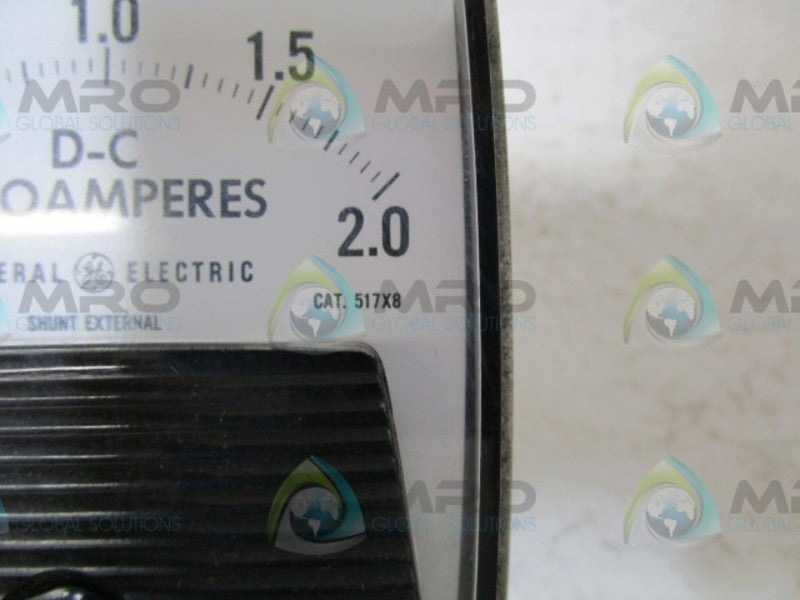 GENERAL ELECTRIC 517X8 PANEL METER  UNMP
