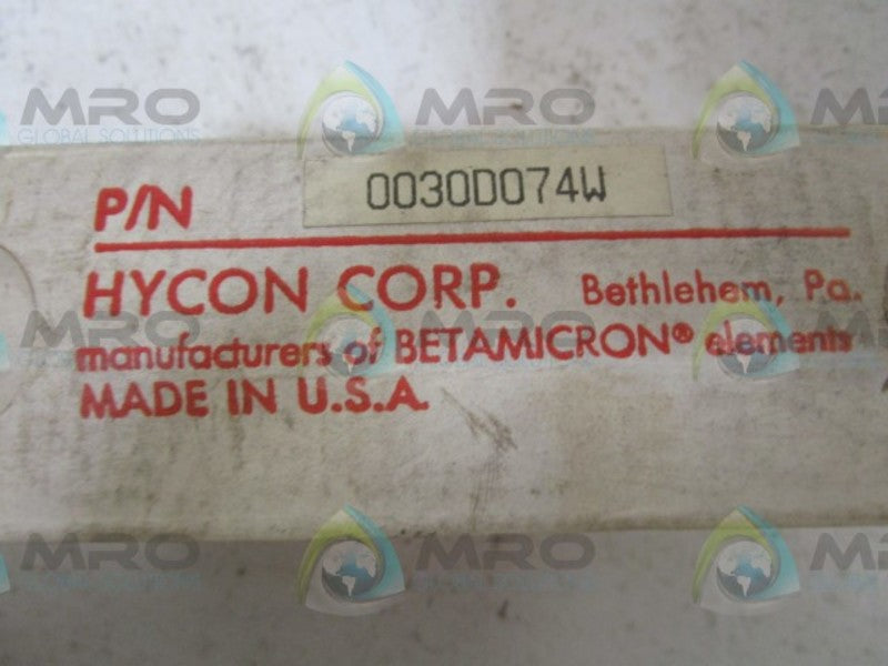 HYCOM 0030D074W FILTER  NSMP