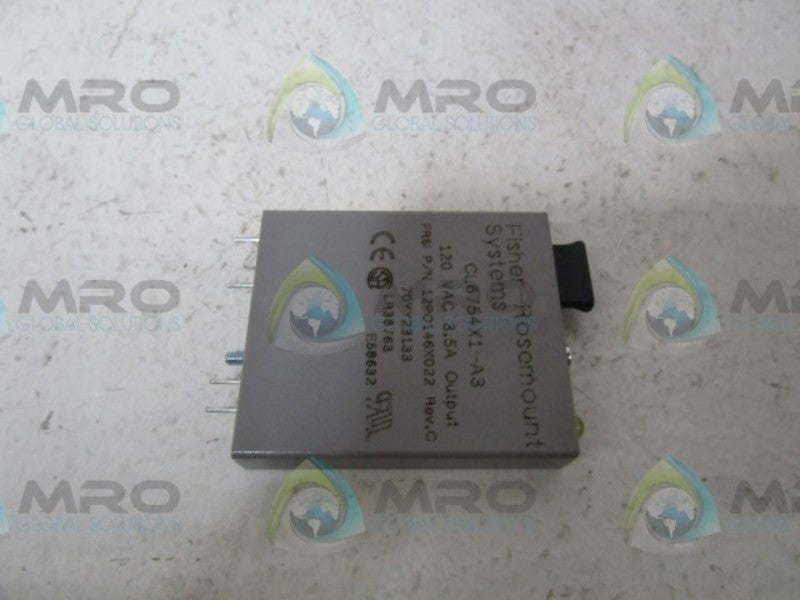 FISHER CL6754X1-A3 OUTPUT MODULE 12P0146X022  NSNP