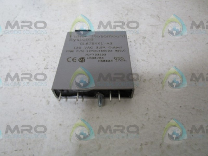FISHER CL6754X1-A3 OUTPUT MODULE 12P0146X022  NSNP