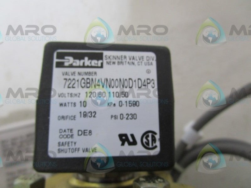 HONEYWELL 7221GBN4VN00N0D1D4P3 VALVE  NSMP