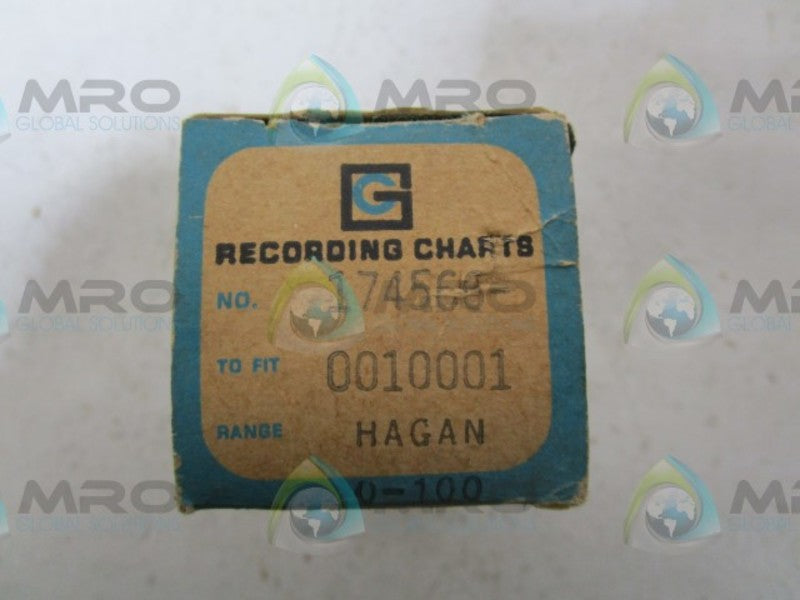 RECORDING CHARTS 174566 CHART PAPER  NSMP