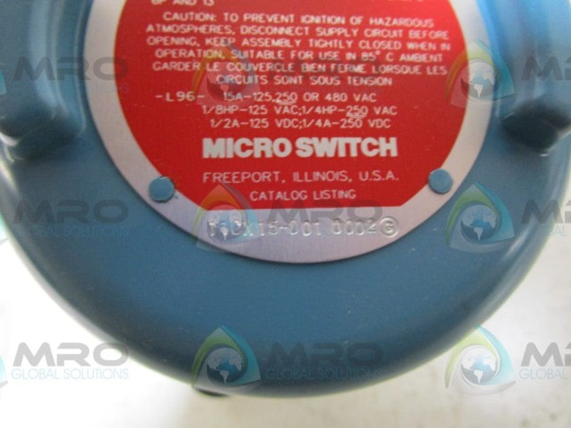 HONEYWELL 11CX15-D01 SNAP SWITCH  NSMP