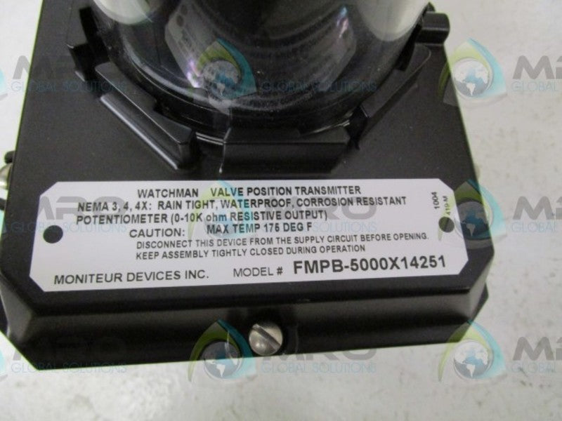 MOUITEUR FMPB-5000X14251 VALVE POSITION TRANSMITTER  NSNP