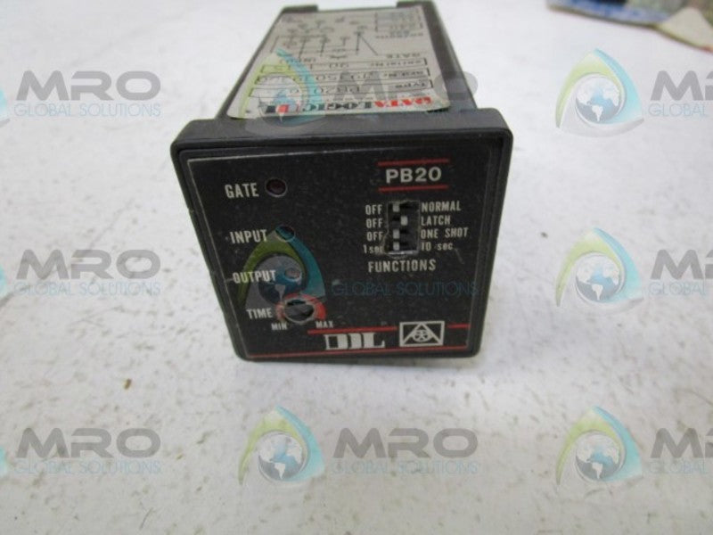 DATALOGIC PB20-67 PHOTOCELL AMPLIFIER  UNMP