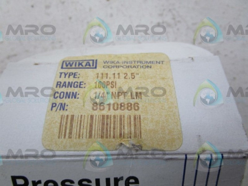 WIKAI 8610886 GAUGE  NSMP