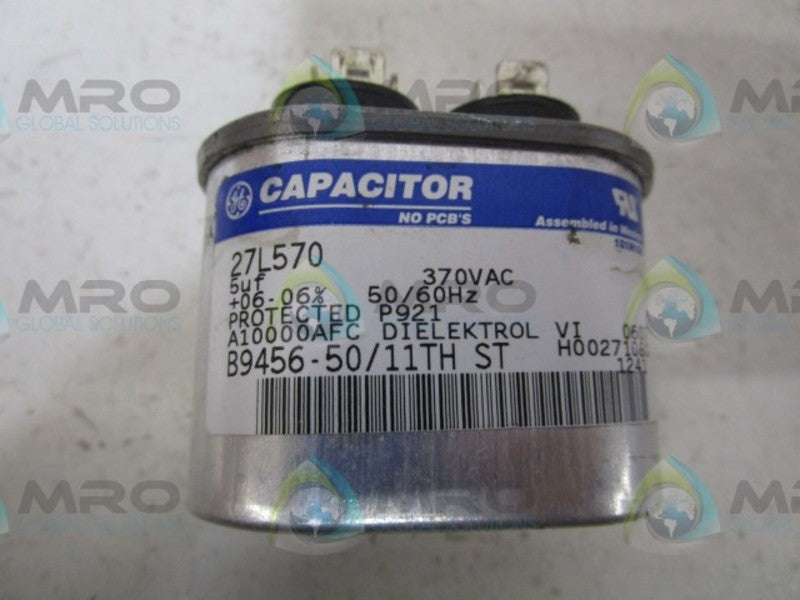GENERAL ELECTRIC 27L570 CAPACITOR  UNMP