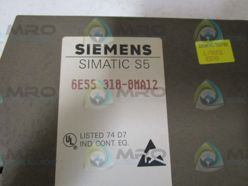 SIEMENS 6ES5318-8MA12 MODULE  NSMP