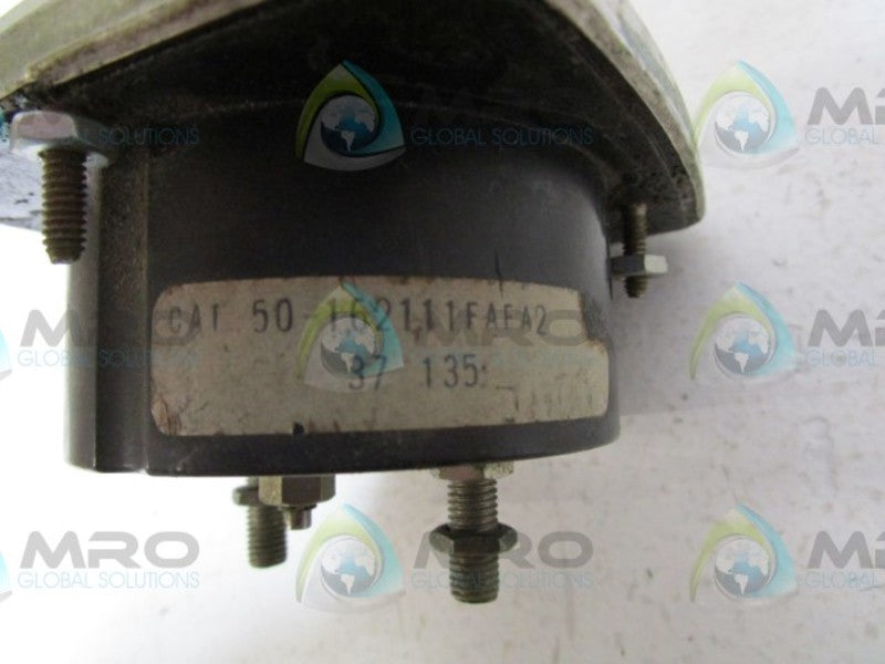 STATOHM 50-162111FAFA2 PANEL METER  UNMP