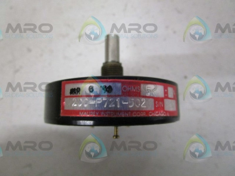 MAUREY 200-P721-502 POTENTIOMETER  UNMP
