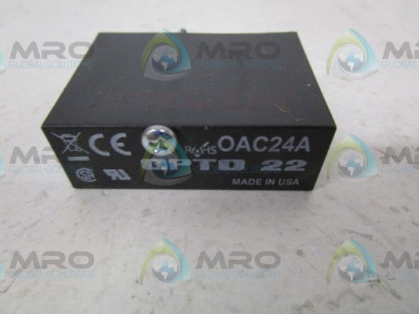 OPTO 22 0AC24A I/O MODULE  NSNP