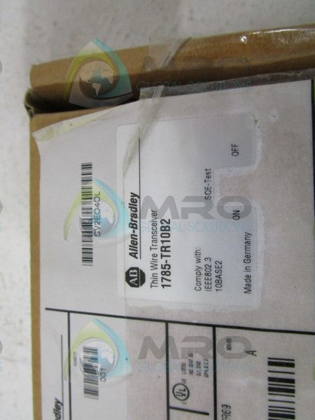 ALLEN BRADLEY 1785-TR10B2 SERIES A TRANSCEIVER  UNMP