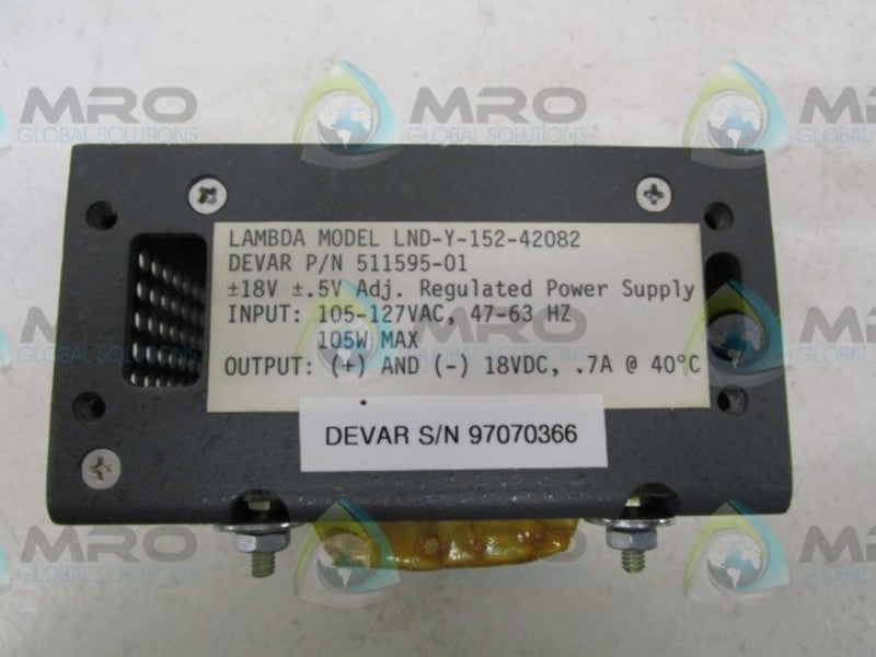 LAMBDA LND-Y-152-42082 POWER SUPPLY  NSNP