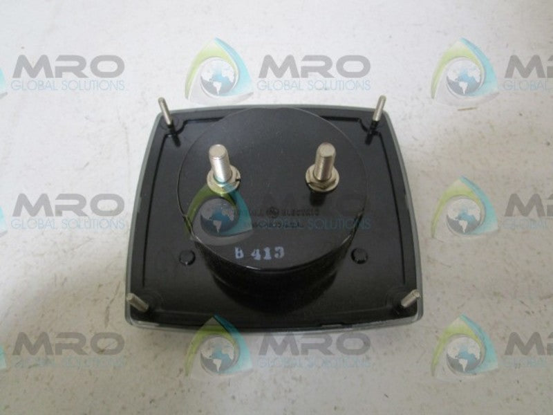 GENERAL ELECTRIC 50-250409FAZZ1 PANEL METER (AS PICTURED)  NSMP