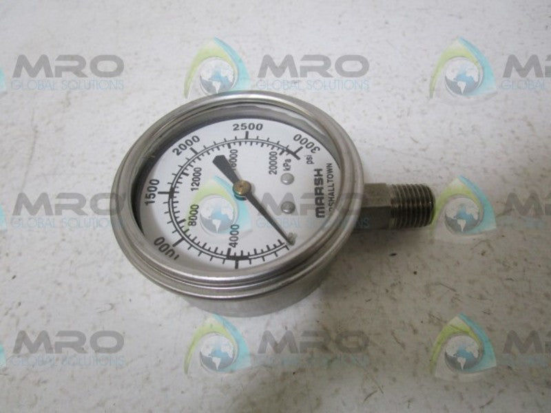 MARSH J7878 PRESSURE GAUGE  NSMP