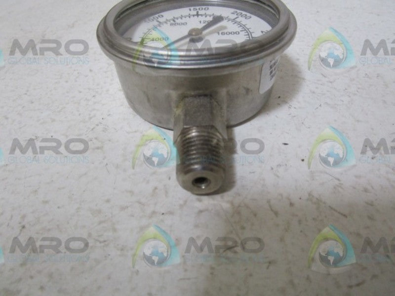 MARSH J7878 PRESSURE GAUGE  NSMP