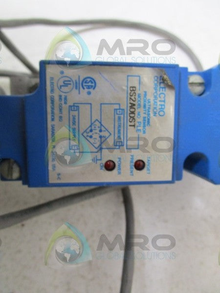 ELECTRO CORPORATION BS2A00ST PROXIMITY SENSOR  UNMP
