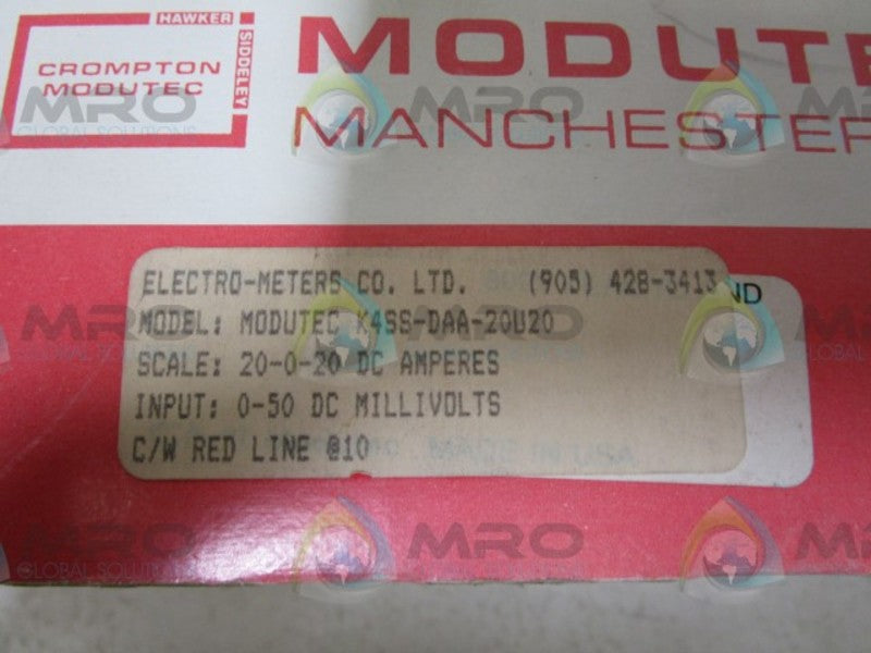 MODUTEC K4SS-DAA-20U20 PANEL MEER  NSMP