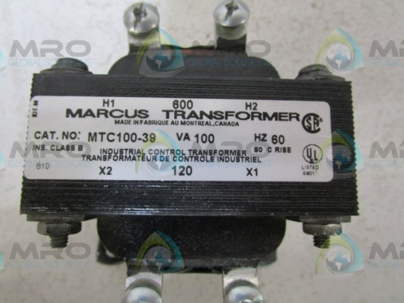 MARCUS MTC100-39 TRANSFORMER  UNMP