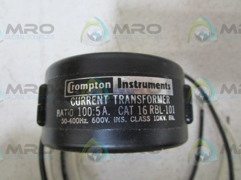 CROMPTON 16RBL-101 TRANSFORMER  UNMP
