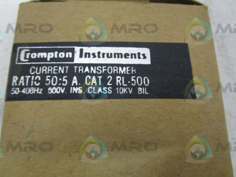 CROMPTON 2RL-500 TRANSFORMER  NSMP