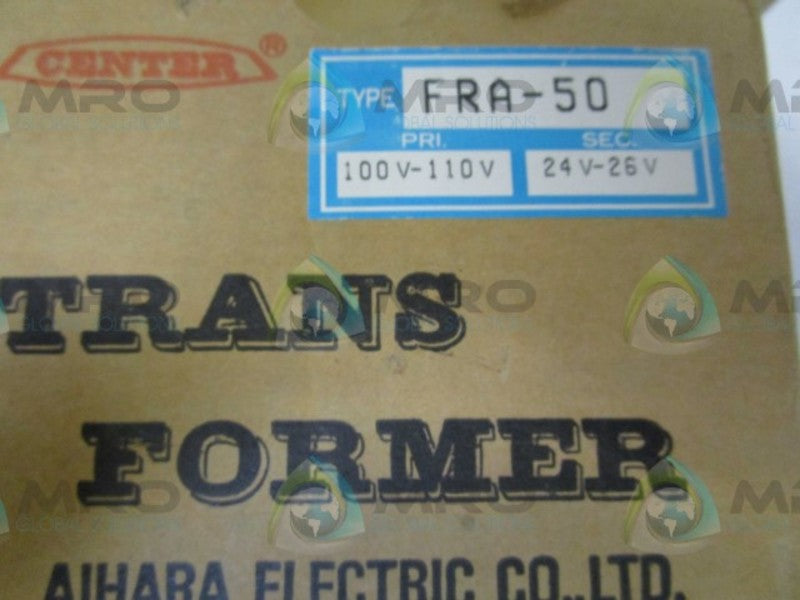 CENTER FRA-50 TRANSFORMER  NSMP