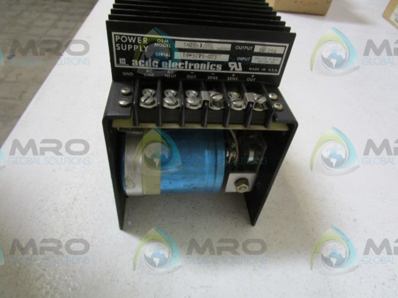 EMERSON 5N25-1 POWER SUPPLY  UNMP