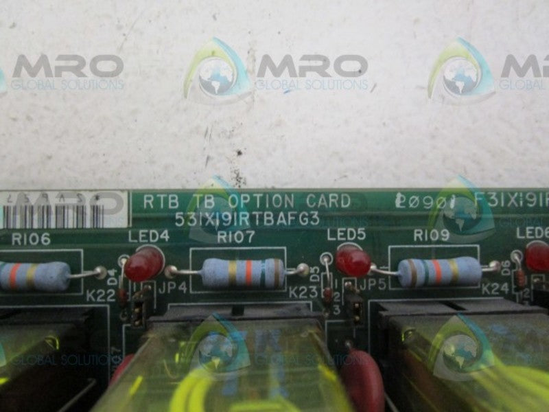GENERAL ELECTRIC 531X191RTBAFG3 CIRCUIT BOARD  UNMP