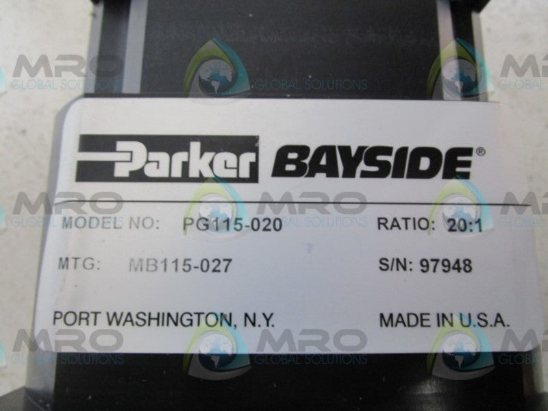 PARKER PG115-020 NSNP