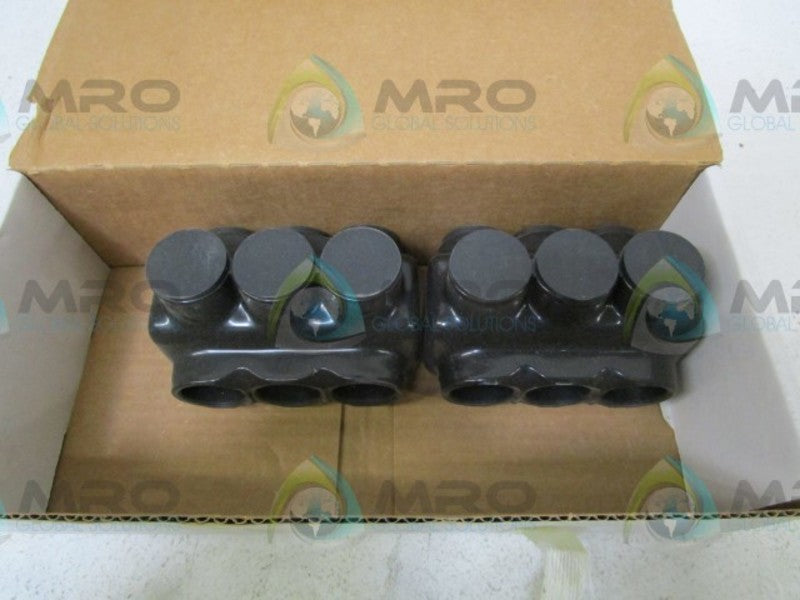 LOT OF 2 NSI IPLD 750-3 INSULATED PEDESTAL LUGS NSMP
