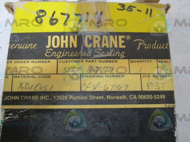 JOHN CRANE 867714 SELA KIT  UNMP