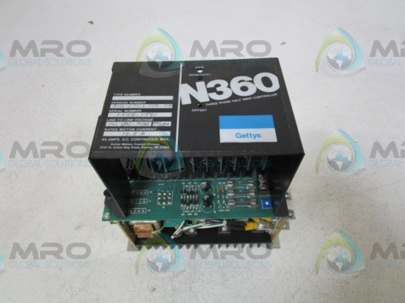 GETTYS A121-09113-YY4-PD SERVO AMPLIFIER  UNMP