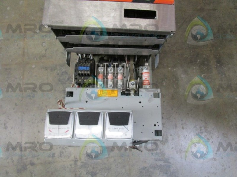 GENERAL ELECTRIC 7V0ES108CD09 40HP 500V 69 AMPS ADJ. SPEED DRIVE  UNMP