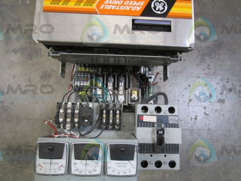 GENERAL ELECTRIC 7VVGS051CD01 15HP 500V 28 AMPS ADJUSTABLE SPEED DRIVE  UNMP