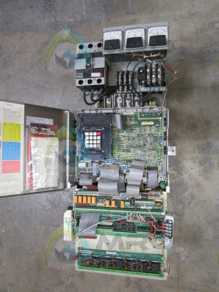 GENERAL ELECTRIC 7VVGS051CD01 15HP 500V 28 AMPS ADJUSTABLE SPEED DRIVE  UNMP