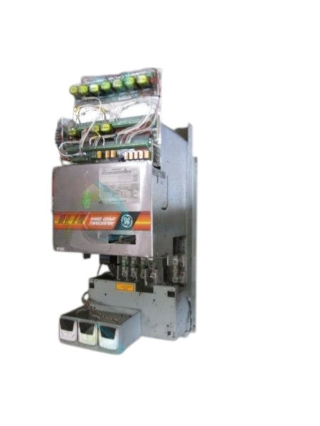 G.E. 7V0ES108CD08 1.5HP 240V 6.6 AMP SPEED DRIVE (MISSING BOARDS)  UNMP