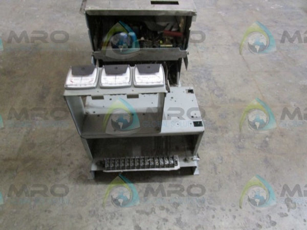 G.E. 7V0ES108CD08 1.5HP 240V 6.6 AMP SPEED DRIVE (MISSING BOARDS)  UNMP