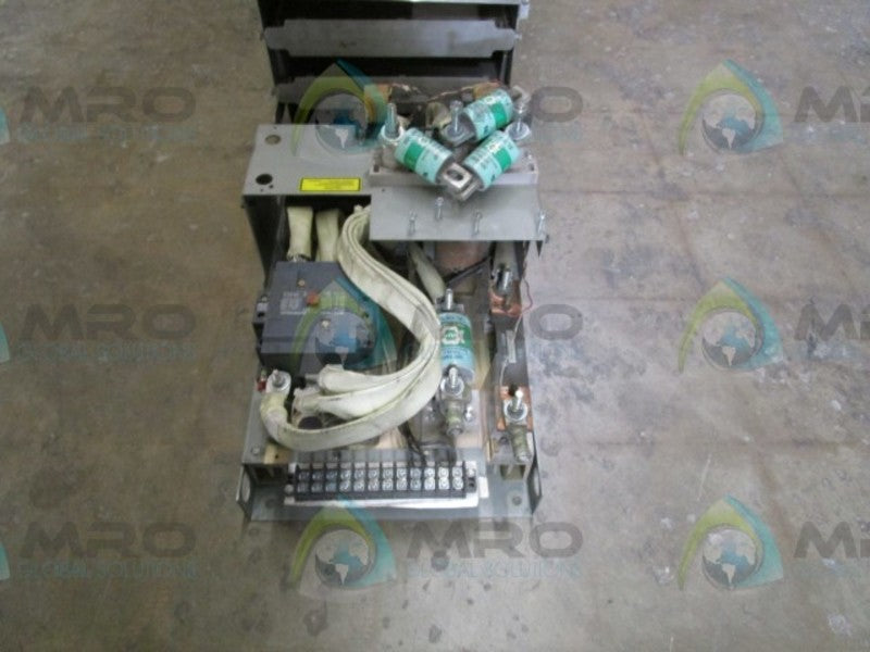 G.E.7V0ES108CD06 125HP 500V 220 AMPS ADJUSTABLE SPEED DRIVE  UNMP