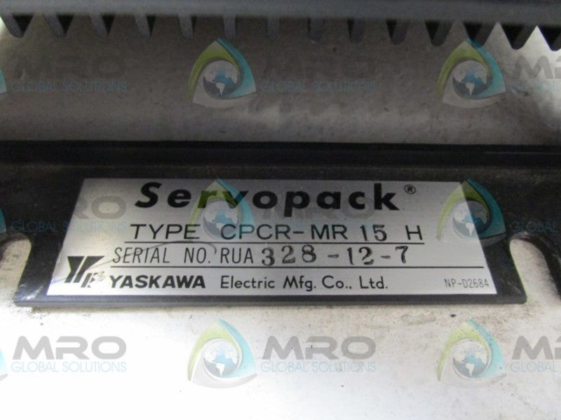YASKAWA CPCR-MR15H DC DRIVE  UNMP