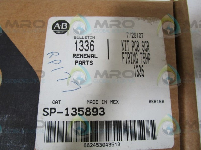 ALLEN BRADLEY SP-135893 CIRCUIT BOARD  NSMP