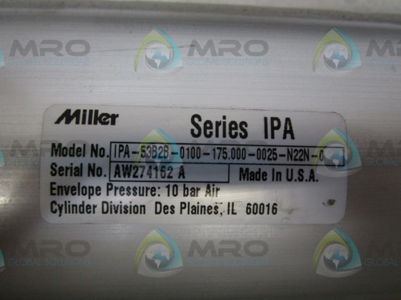 MILLER IPA-53B2B-0100-175.000-0025-N22N-0 CYLINDER  NSNP