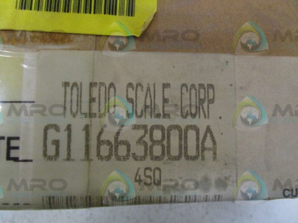 TOLEDO SCALE G11663800A CIRCUIT BOARD  NSMP