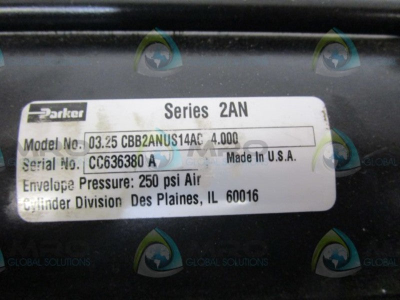 PARKER 03.25 CBB2ANUS14AC 4.000 CYLINDER  UNMP